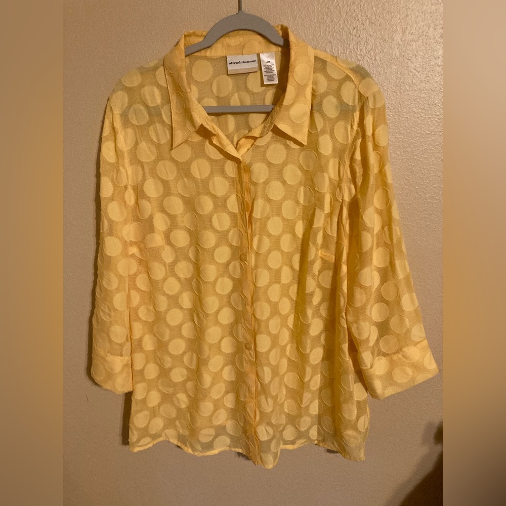 Alfred Dunner Blouse, Size 16 W